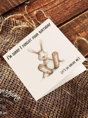 im-sorry-i-forgot-square-birthday-card-cards_c5203f0a-0294-45af-994a-3c63547f5f3d I'm sorry I forgot - Greeting Card - Netties Expressions