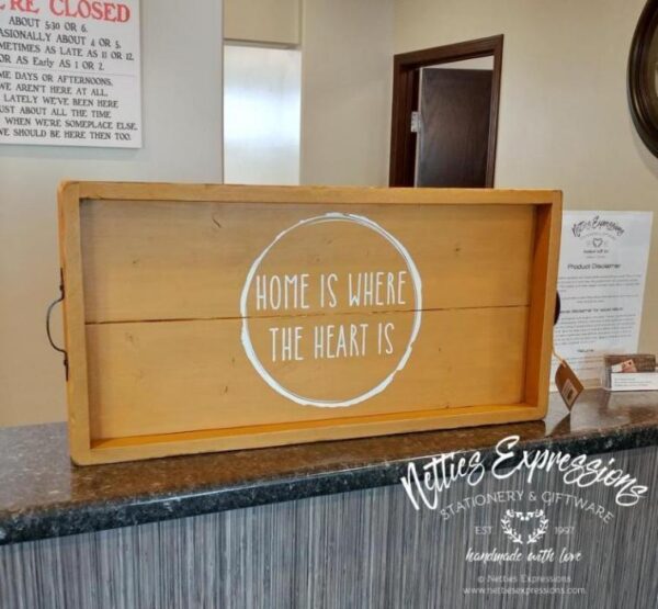 large-rustic-plank-wooden-serving-tray-decor_009ab469-ef88-4789-b513-361a3ea25a79 Home is where the Heart is - Large Rustic Wooden Serving Tray - Netties Expressions