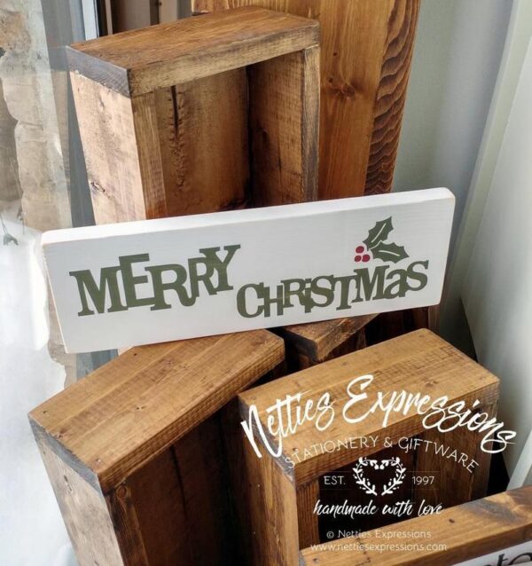 merry-christmas-4x12-wood-christmas-sign-wood-signs-5_b90a6d96-2114-4637-aac8-44fe5a895fb1 Merry Christmas - Rustic Wood Christmas Sign - Netties Expressions