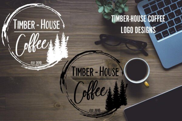 Custom Black and White Logo Design - Netties Expressions