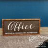 office-sign-12x30-rustic-framed-wood-sign-wood-signs-2_e014716e-a827-4409-893e-c066f21e704a Office Sign - Rustic Wood Sign - Netties Expressions