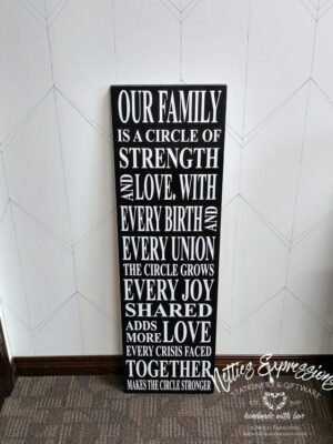 our-family-is-a-circle-of-strength-and-love-12x40-rustic-wood-sign-wood-signs_215c9e8c-57eb-4aad-b353-a84252e5ec8d Our Family is a circle of strength and love - Rustic Wood Sign - Netties Expressions