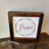 peace-6x6-rustic-framed-wood-christmas-sign-wood-signs-2_88249226-2d8c-4fe0-8de9-b48f9688654a Peace - Rustic Wood Christmas Sign - Netties Expressions