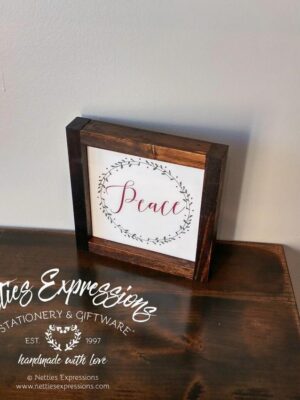 peace-6x6-rustic-framed-wood-christmas-sign-wood-signs_c21e8c37-fc87-4496-8db3-b9fe34a1e8ef Peace - Rustic Wood Christmas Sign - Netties Expressions