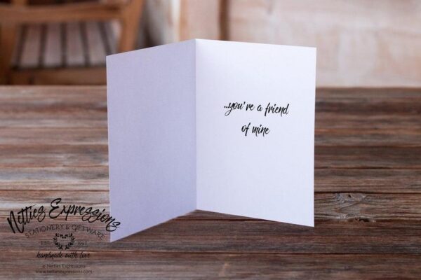 Rain or shine - Greeting Card - Netties Expressions Cards