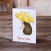 Rain or shine - Greeting Card - Netties Expressions Cards