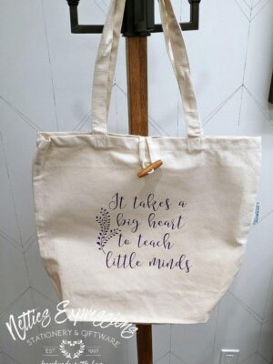 recycled-cotton-tote-bag-it-takes-a-big-heart-to-teach-little-minds-bags_074887e5-2272-4f11-a17c-33393ea2dfe5 It takes a big heart to teach little minds - Recycled Cotton Tote Bag - Netties Expressions