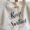 recycled-cotton-tote-bag-keep-smiling-bags-3_ebeea006-bcba-41b0-b8a3-3ee9fca7a84a Keep Smiling - Recycled Cotton Tote Bag - Netties Expressions