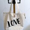 Love - Recycled Cotton Tote Bag - Netties Expressions