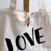 Love - Recycled Cotton Tote Bag - Netties Expressions