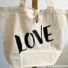 Love - Recycled Cotton Tote Bag - Netties Expressions