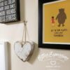 Rustic Chunky Wooden Heart - Large - Netties Expressions