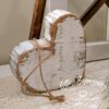Rustic Chunky Wooden Heart - Large - Netties Expressions