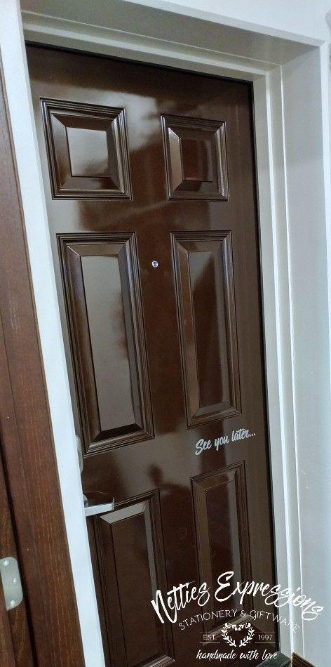 See you later - Vinyl Decals - Netties Expressions