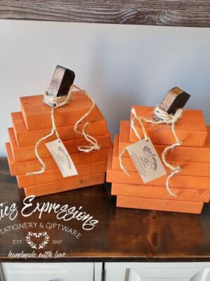 small-stacked-wood-pumpkin-decor_a7e13196-ddd1-4f4a-a5a0-6616ca363fbc Small Stacked Rustic Wood Pumpkin - Netties Expressions