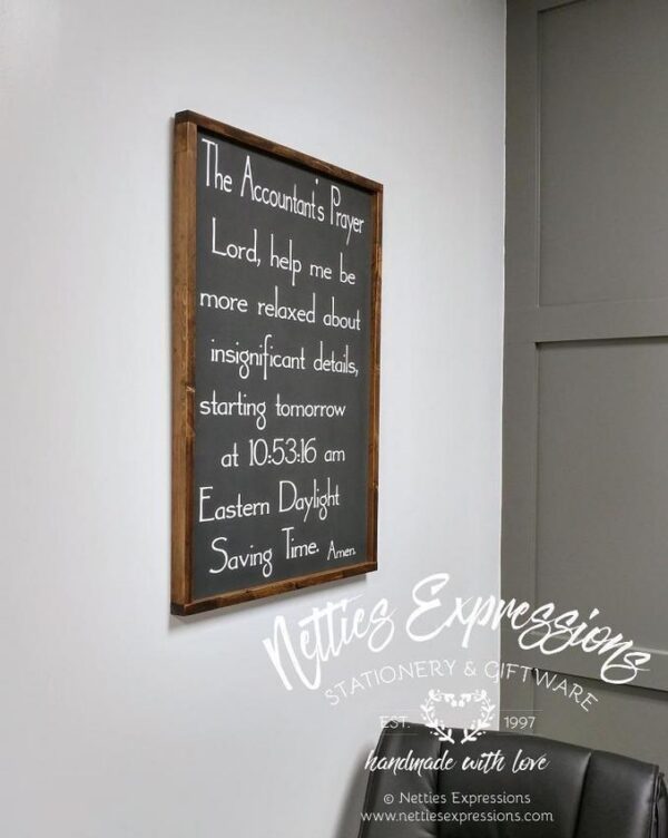 the-accountants-prayer-20x30-rustic-framed-wood-sign-wood-signs_bbde243b-f7f2-4d5d-91a4-d89588661c28 The Accountant's Prayer - Rustic Wood Sign - Netties Expressions