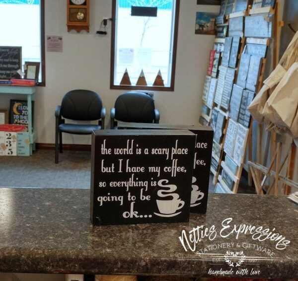 the-world-is-a-scary-place-rustic-chunky-wood-sign-wood-signs-2_92538b62-c520-4003-a1be-21fa71d806e1 The world is a scary place - Rustic Chunky Wood Sign - Netties Expressions