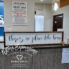theres-no-place-like-home-8x40-rustic-framed-wood-sign-wood-signs_98518ad4-a2dd-41f1-a2ef-21347d7d48bf There's no place like home - Rustic Wood Sign - Netties Expressions