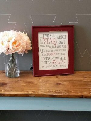 twinkle-twinkle-little-star-8x10-rustic-frame-frames_5e46b149-56bd-4bfe-940c-1feba5d6f5e2 Twinkle Twinkle Little Star - Rustic Frame - Netties Expressions
