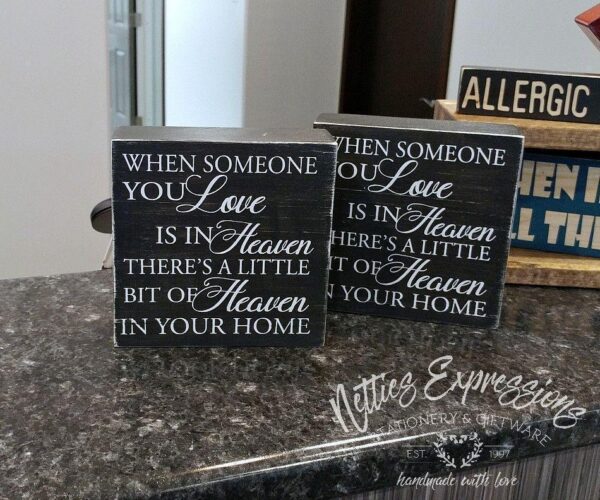 when-someone-you-love-is-in-heaven-575x575-rustic-chunky-wood-sign-wood-signs_888299de-c294-47bc-b9af-5c29bab76bb3 When someone you love is in Heaven - Rustic Chunky Wood Sign - Netties Expressions