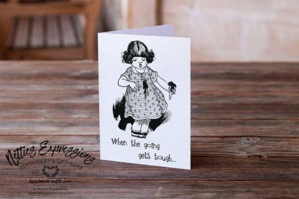 when-the-going-gets-tough-thinking-of-you-card-cards_1e24836f-53a0-45f7-92bb-6a358973bda4 When the going gets tough - Greeting Card - Netties Expressions