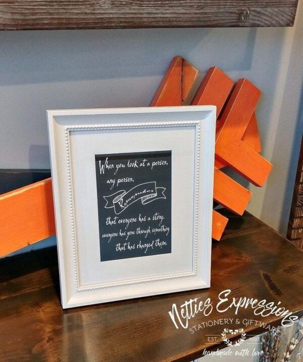 when-you-look-at-a-person-8x10-framed-print-frames_17daac15-cb01-4a6a-bd72-f82ecab26655 When you look at a person 8x10 Framed Print - Netties Expressions