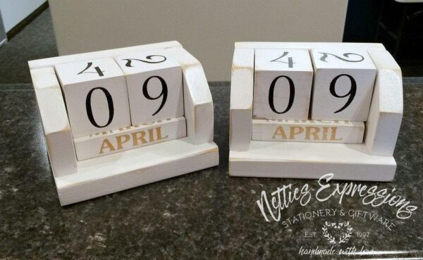 wooden-perpetual-calendar-white-decor_f1057e69-e3ba-4690-93bb-ce431800760a Wooden Perpetual Calendar (White) - Netties Expressions