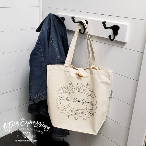 worlds-best-grandma-tote-bag-sq_5f9250b9-1f80-4be0-9971-faa856c4b79a World's Best Grandma - Recycled Cotton Tote Bag - Netties Expressions